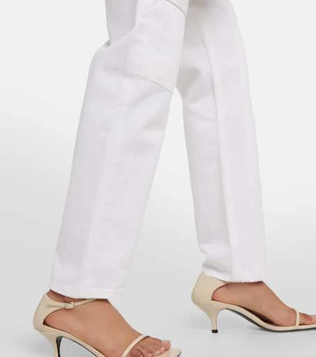 AGOLDE Cooper high-rise denim cargo pants 5