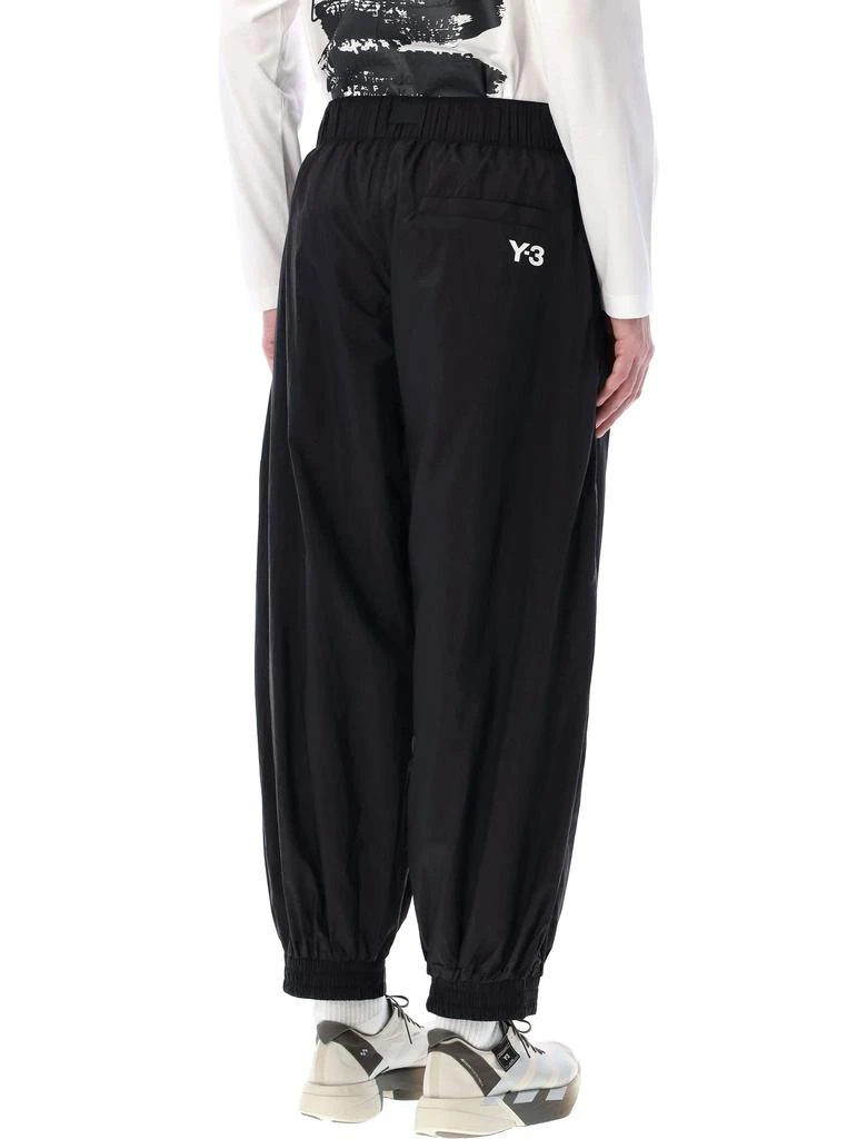 Y-3 STRIPES NYLON SHELL PANTS 2