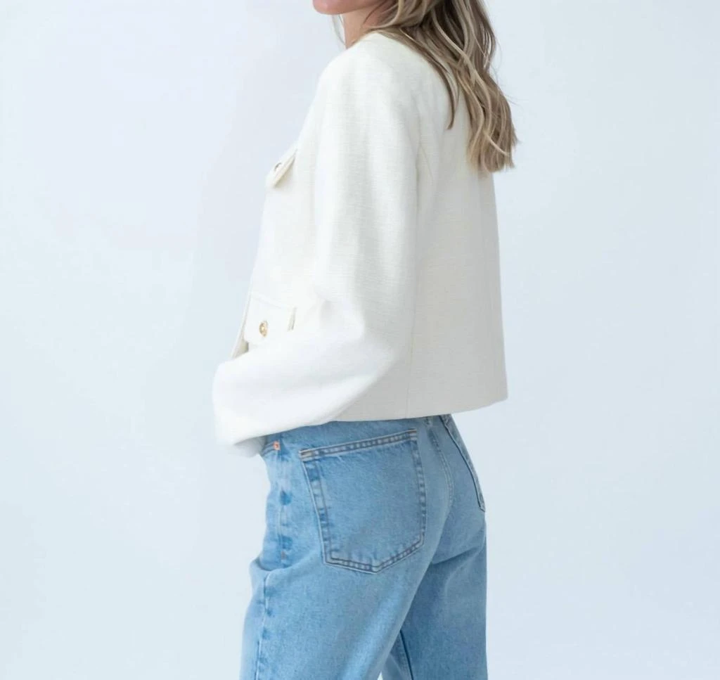 Sage 
Clare Sage 
Clare - Women
s Blakey Round Neck Blazer 3