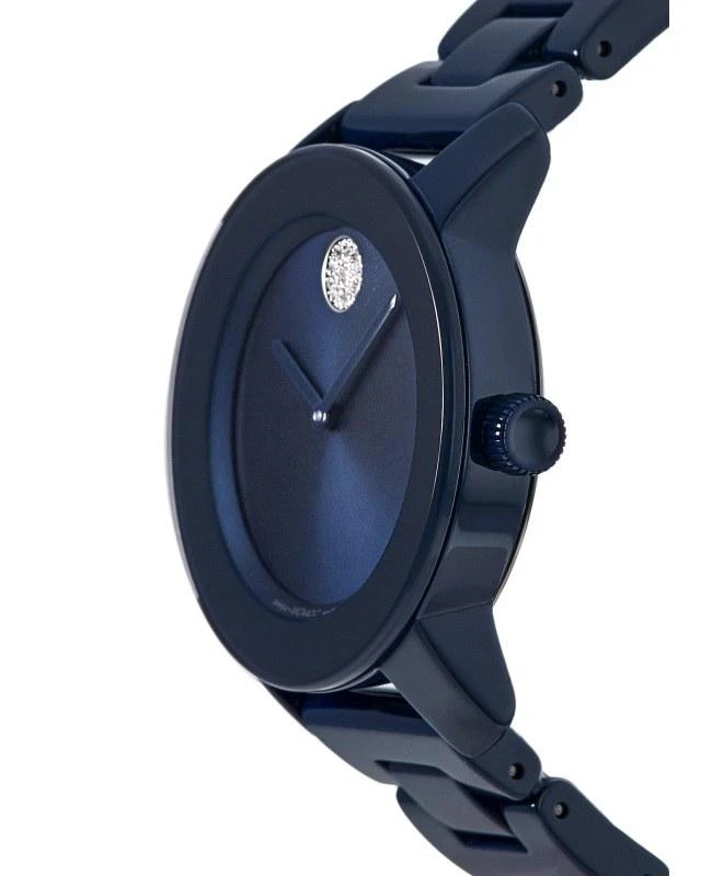 Movado Movado Bold Blue Dial Ceramic Women's Watch 3600805 3