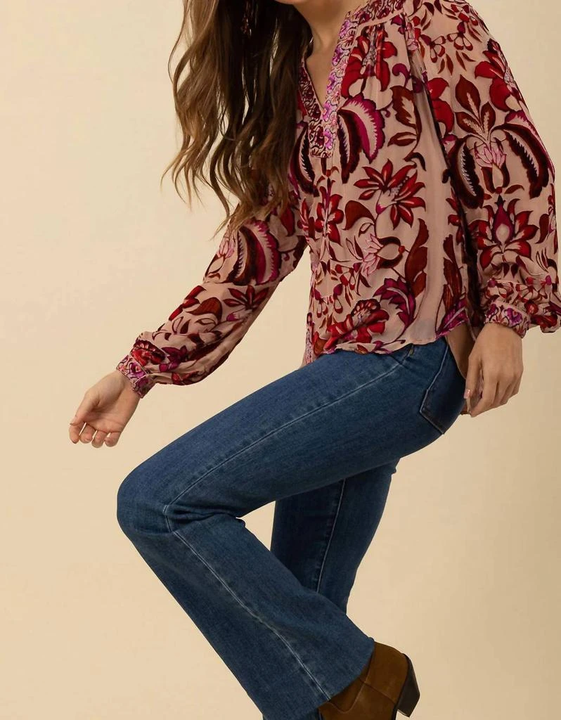 Hale Bob Hale Bob - Danielle Velvet Burnout Top 4