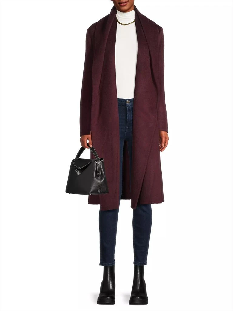 Kobi Halperin Yael Wool-Blend Belted Coat 2