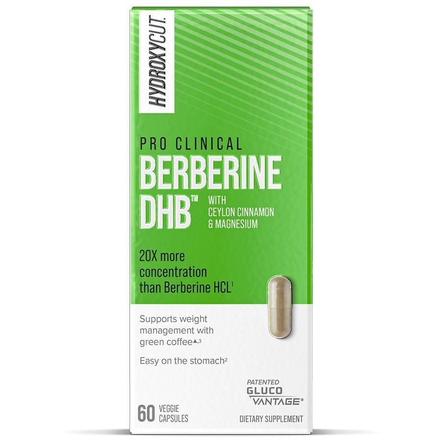 Hydroxycut Berberine DHB With Ceylon Cinnamon & Magnesium Veggie Capsules