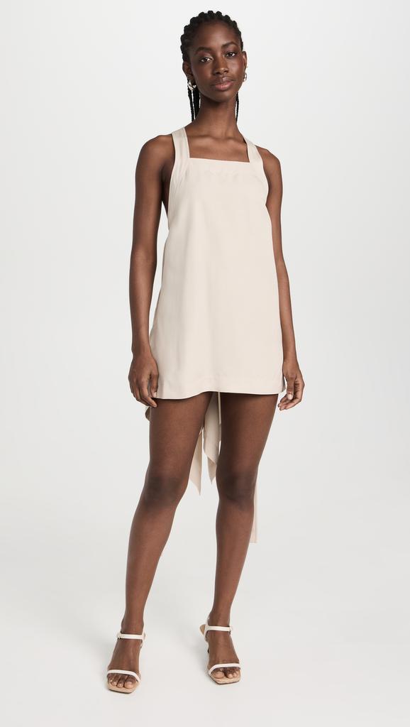 ROSETTA GETTY Apron Top - Fluid Shantung