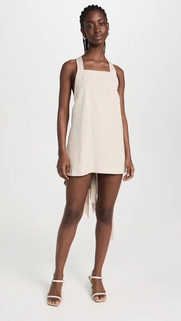 ROSETTA GETTY Apron Top - Fluid Shantung 2