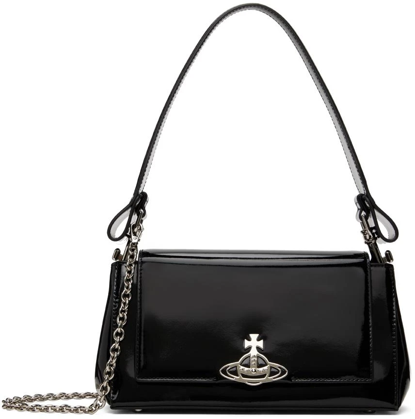 Vivienne Westwood Black Hazel Medium Bag 1