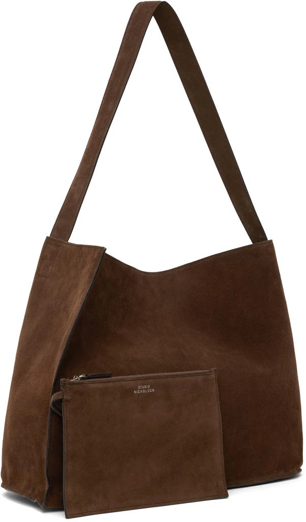 Studio Nicholson Brown Doublet Suede Tote 2