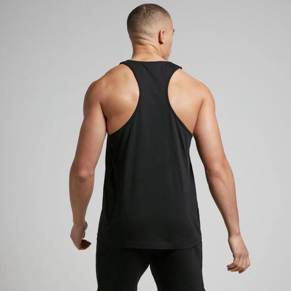 Myprotein MP Men's Rest Day Stringer Vest - Black 2