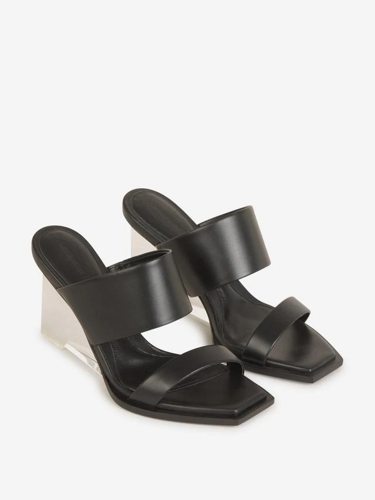 Alexander McQueen Alexander McQueen Geometric Heel Mules 2