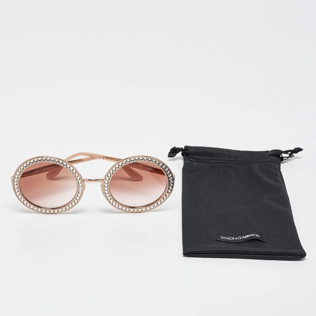 Dolce & Gabbana Rose Gold Gradient D 2170-B Crystals  display picture 1