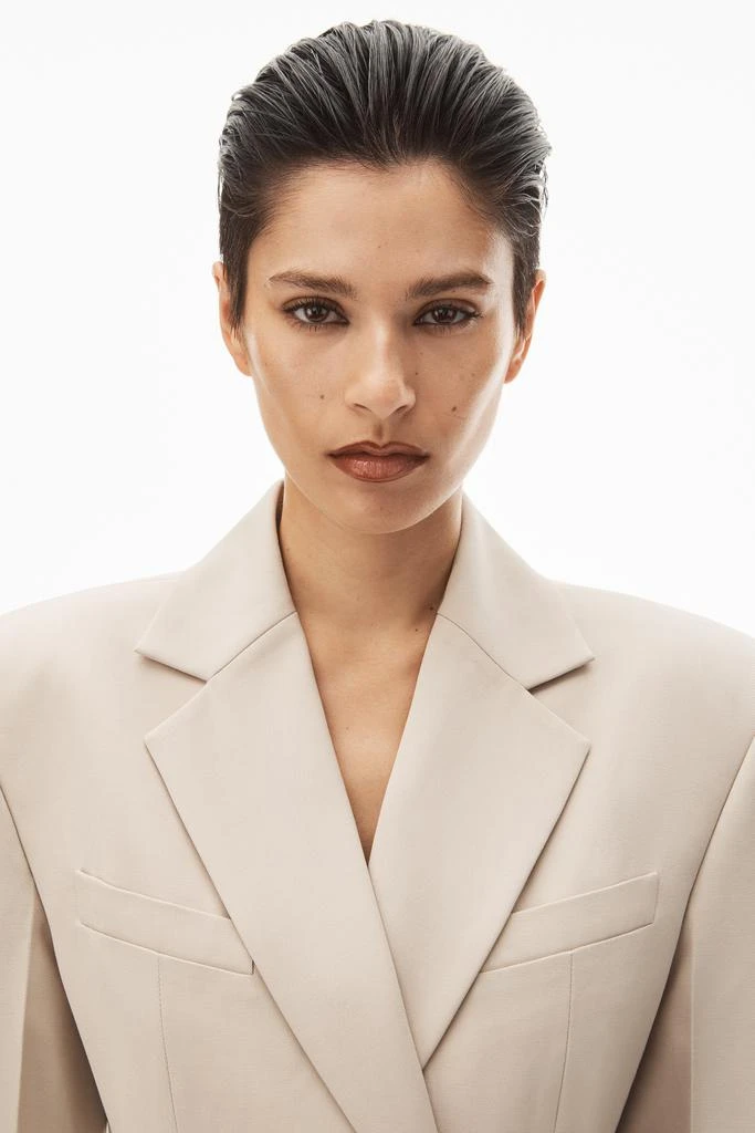 Alexander Wang BELTED BLAZER DRESS IN WOOL TAILORING 4