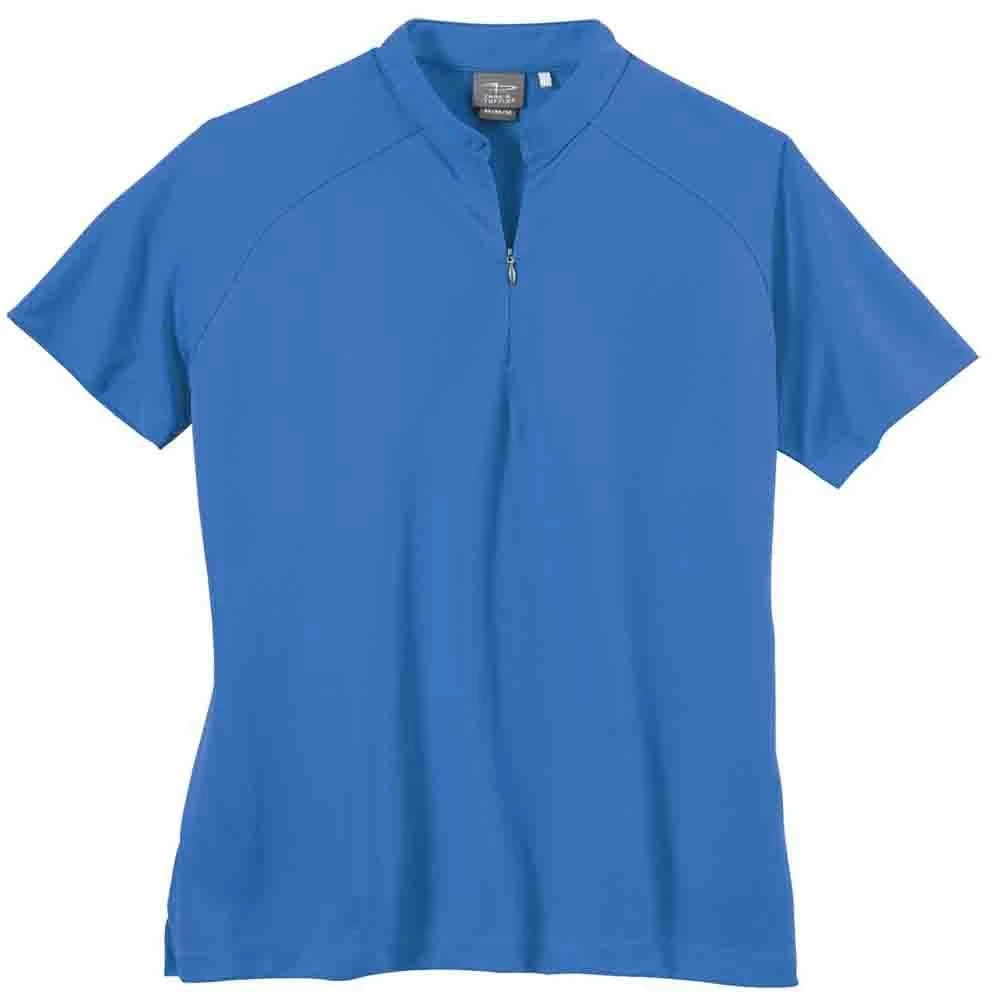 Page & Tuttle Dot Texture Jersey Short Sleeve Polo Shirt 1