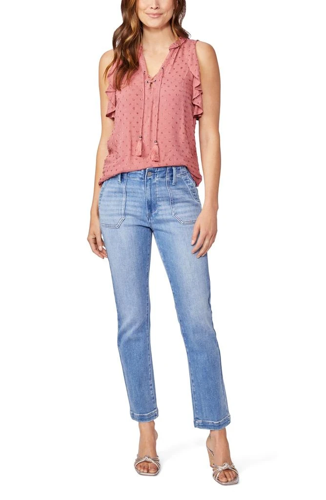 Paige Mayslie Ankle Straight Leg Jeans 4