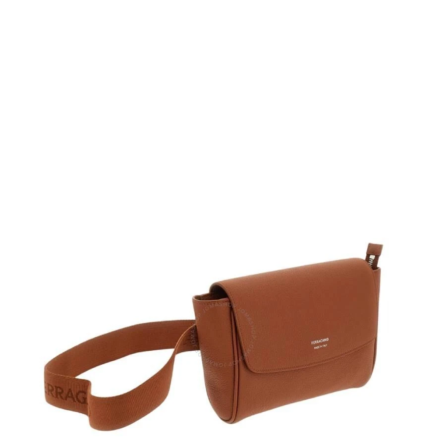 Salvatore Ferragamo Logo-Printed Foldover-Top Belt Bag 3