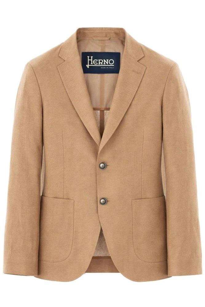 Herno Herno Single-Breasted Tailored Blazer