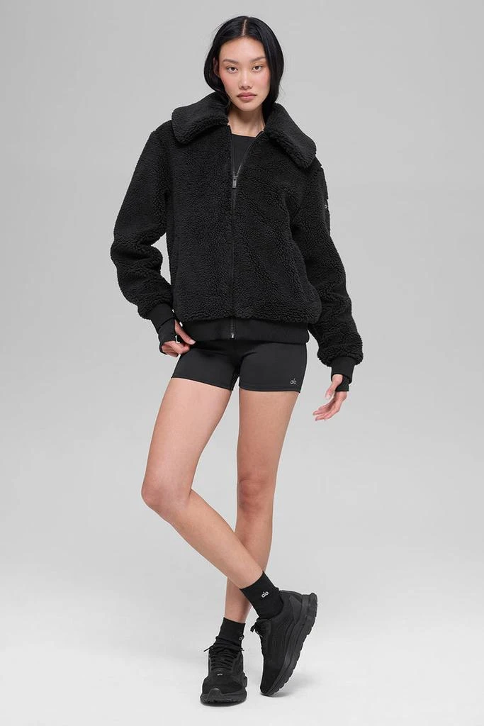 Alo Sherpa Downtown Jacket - Light Cocoa 4