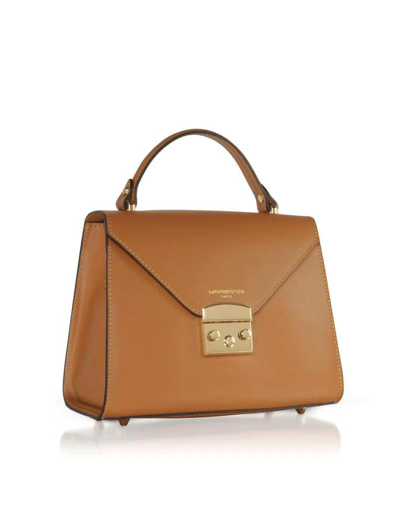 LePARMENTIER Paris Peggy Leather Top Handle Satchel Bag 2