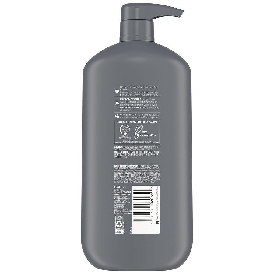 Dove Men+Care Body Wash and Face Wash Clean Comfort