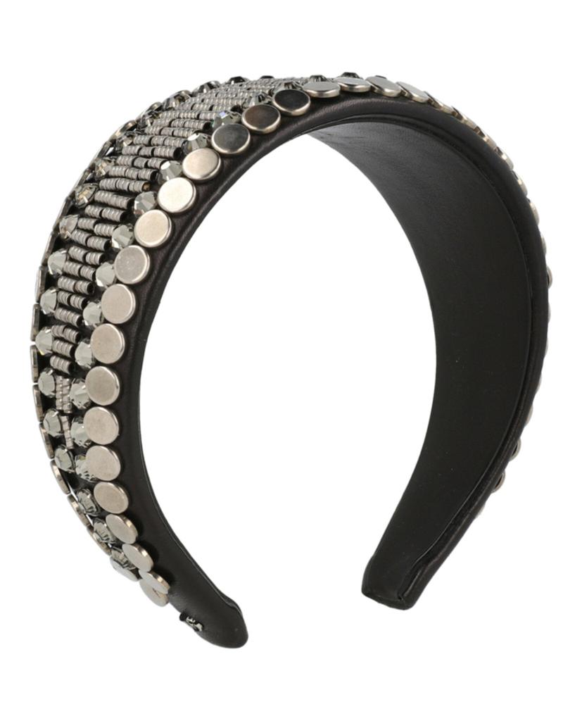 ハット Gucci Beaded Leather Headband Gucci Beaded Leather Headband - Hats - Save Extra 25% OFF