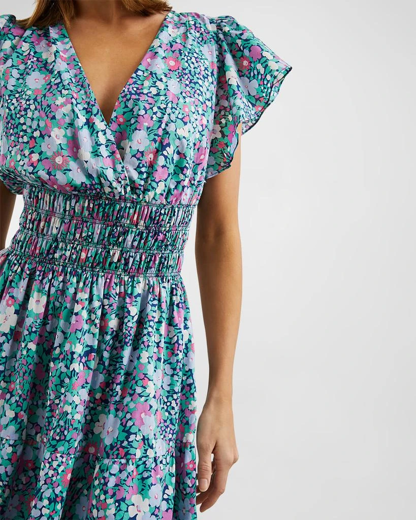 Rails Kimora Floral Flutter-Sleeve Mini Dress 4