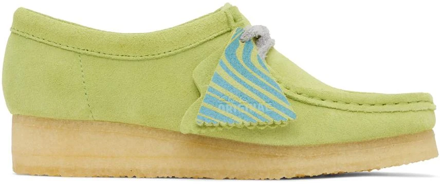 Clarks Green Wallabee Derbys 1