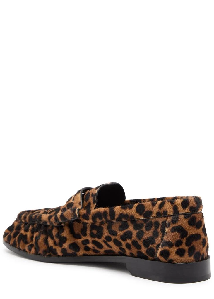 Yves Saint Laurent Le Loafer 15 leopard-print calf hair loafers 2