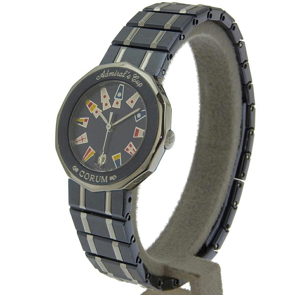Corum Admiral's Cup Navy  Stainless Steel Wristwatch (Pre-Owned)