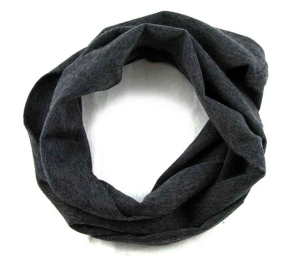 Glencroft Glencroft - 100% Cashmere Dark Grey Coloured Cowl 1