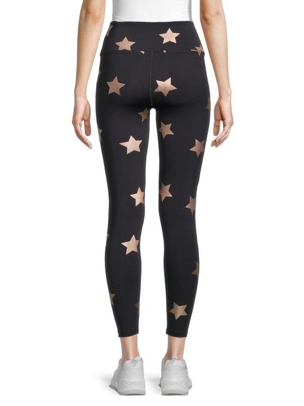 Nanette Lepore Star Foil-Print Leggings