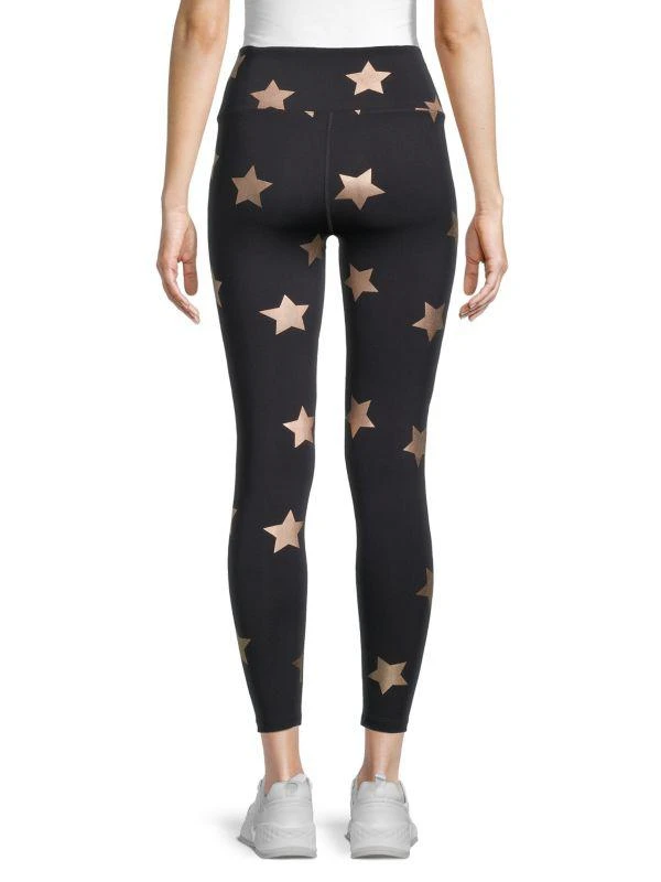 Nanette Lepore Star Foil-Print Leggings 2