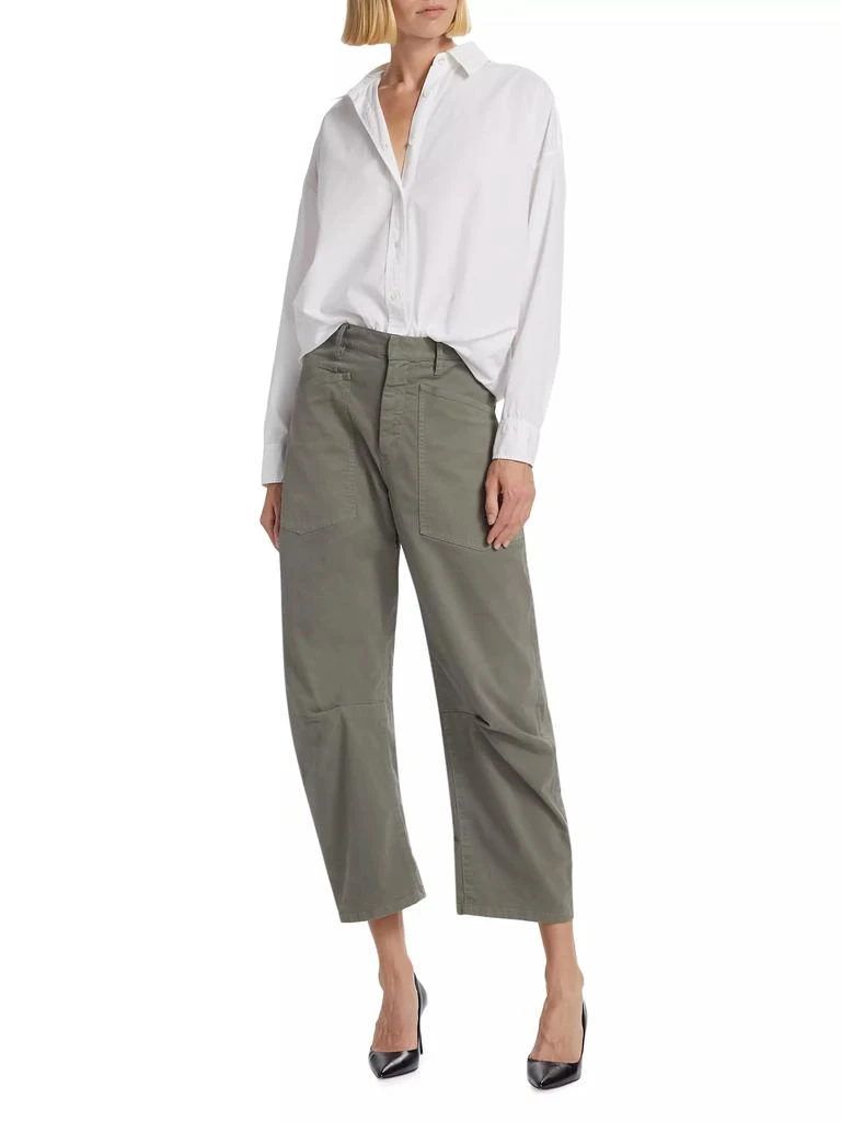 Nili Lotan Shon Cotton Twill Pants 2