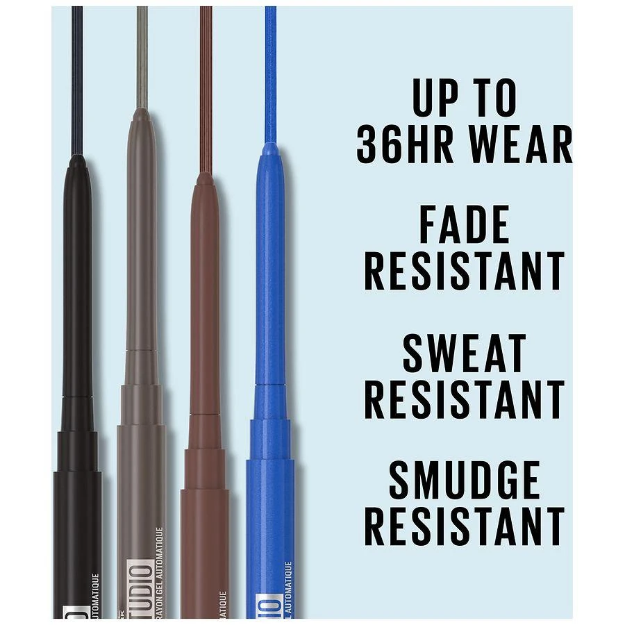 Maybelline TattooStudio Automatic Gel Pencil Waterproof Eyeliner 2