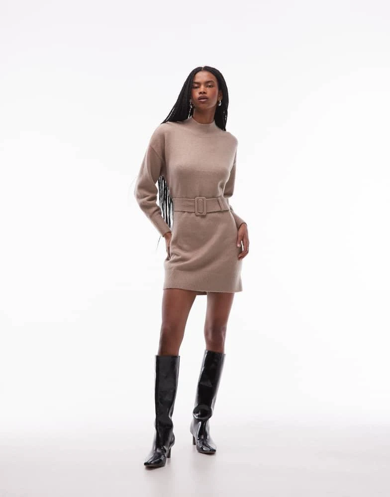 Shop & Other Stories belted knitted dress in beige on Sale at BeyondStyle   Get 60% Off & Other Stories belted knitted dress in beige with Limited-Time  Flash Deals, Exclusive Discounts, and