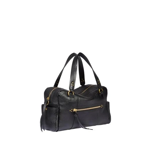 JÉRÔME DREYFUSS Lucky Bowling buffalo leather handbag 1