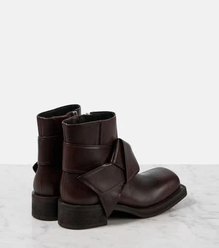 Acne Studios Musubi leather ankle boots 3