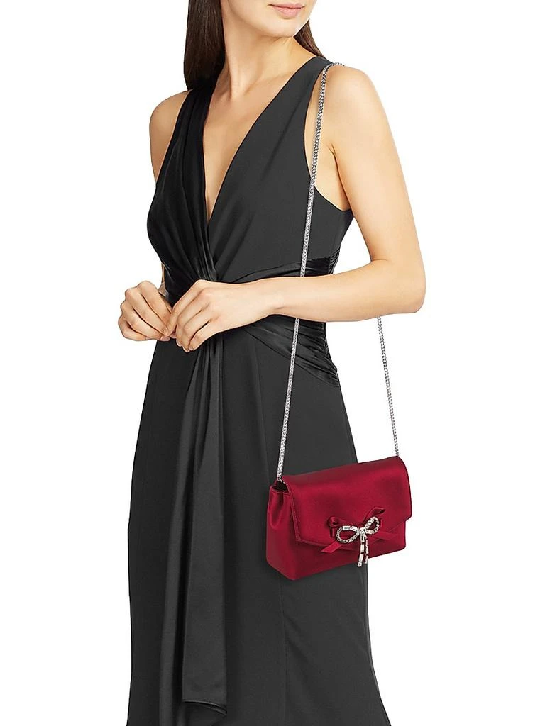 Jimmy Choo Mini Bow Satin Crossbody Bag 2