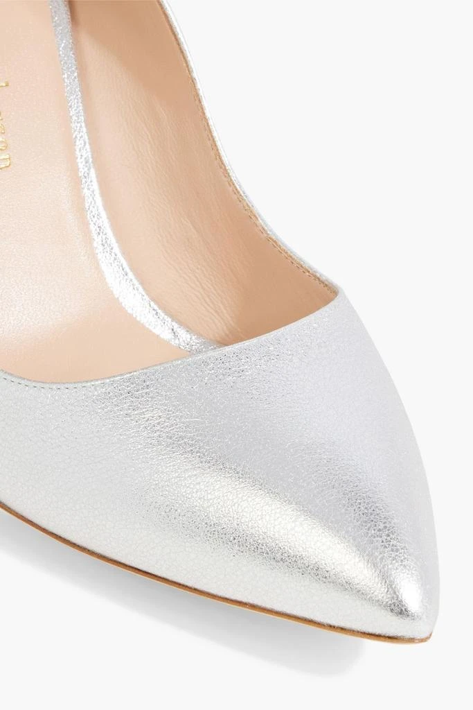 Rupert Sanderson Nada metallic leather pumps 4