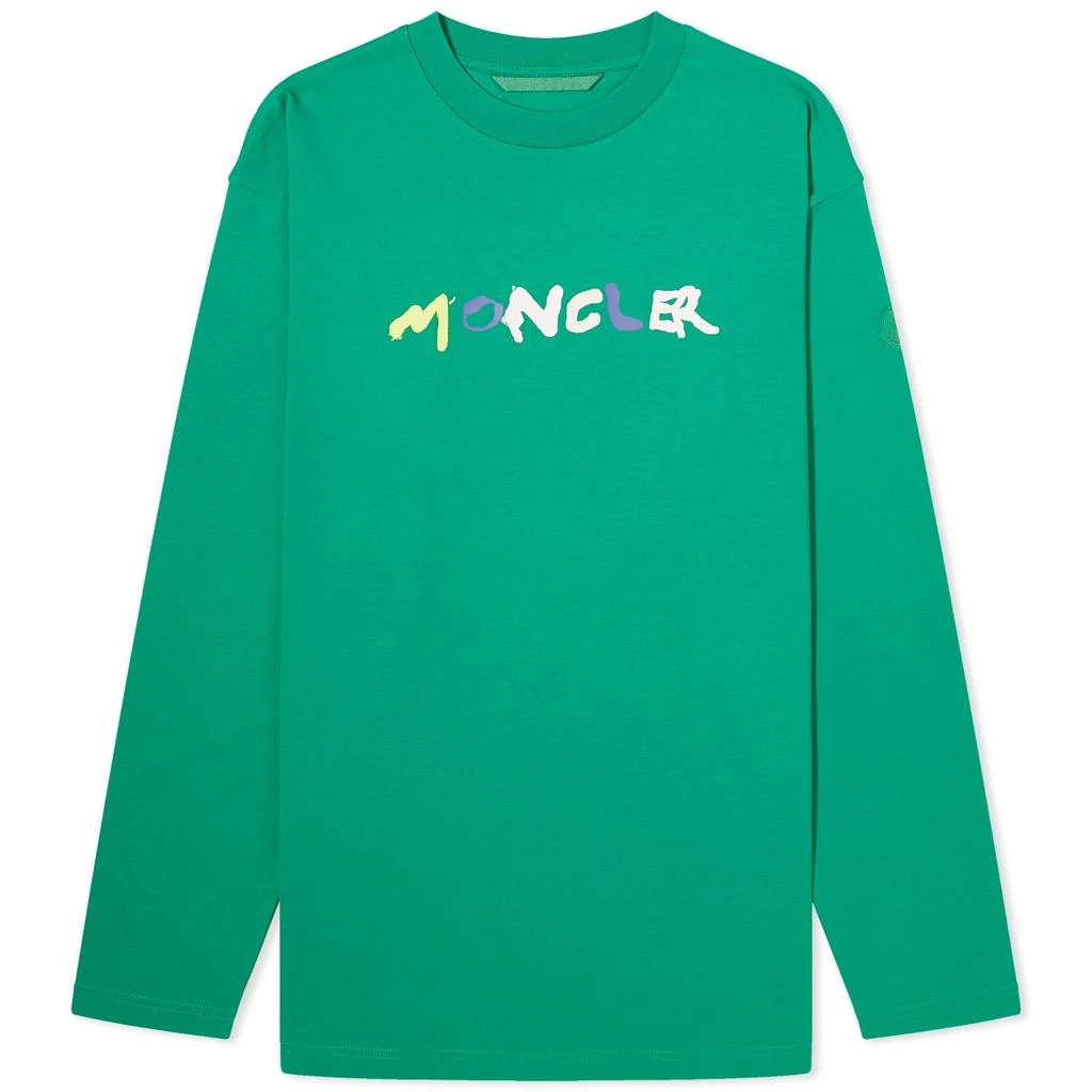 Moncler Moncler Logo Long Sleeve T-Shirt 1