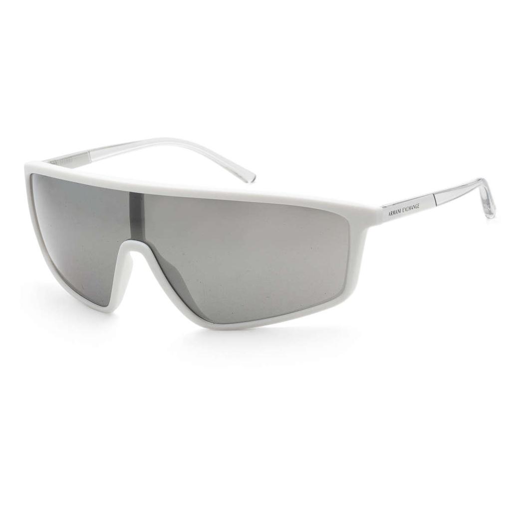 Armani Exchange Armani Exchange Men's White Rectangular Sunglasses
