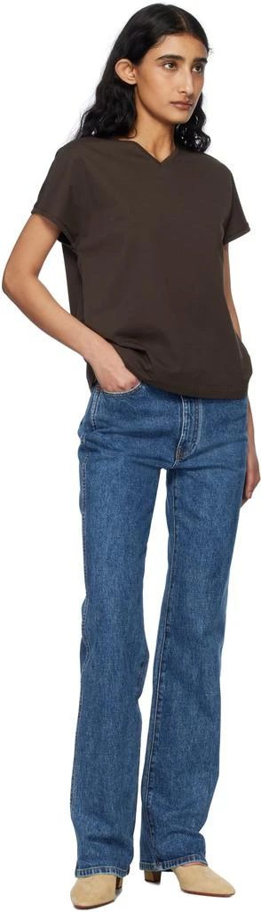 Khaite Blue Danielle Jeans 4