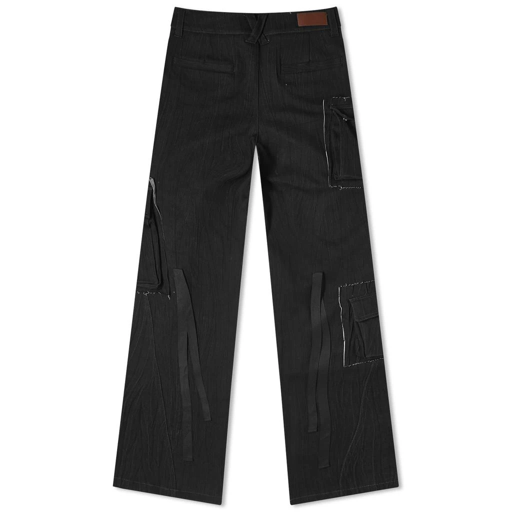 Andersson Bell Andersson Bell Mulina Crinkle Denim Cargo Pants 2