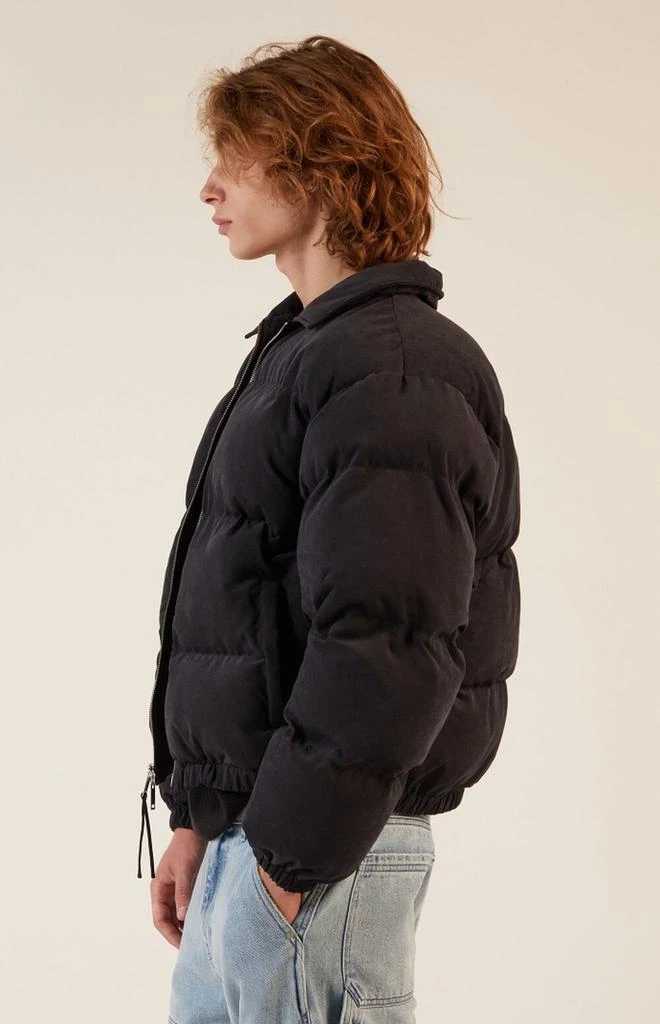 PacSun Black Coaches Puffer Jacket 2