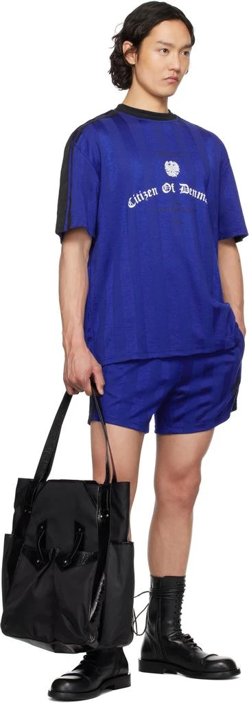 Han Kjobenhavn Blue Football Jersey Shorts 4
