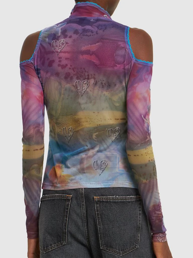 ANDERSSON BELL Luna Mystical Fairy Printed Mesh Top 2