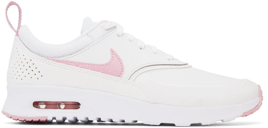 Nike White Air Max Thea Premium Sneakers