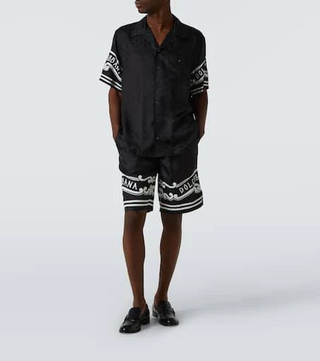 Dolce 
Gabbana Printed silk twill shirt 2