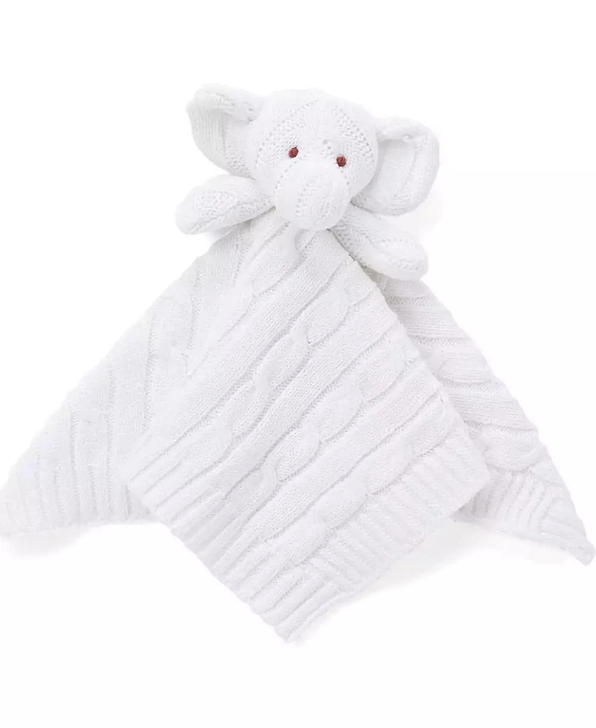 3 Stories Trading Knit Elephant Security Blanket
