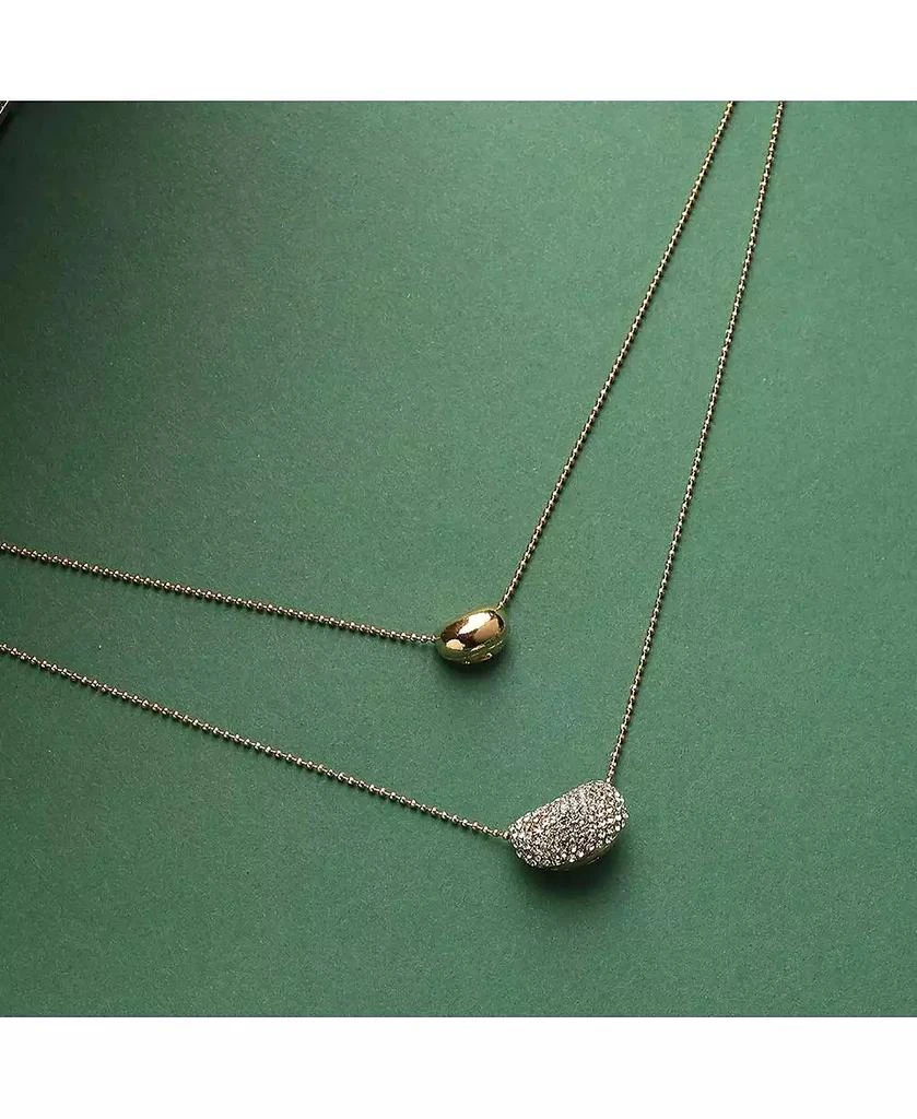 SOHI Bling Bean Multi-Layer Necklace 3