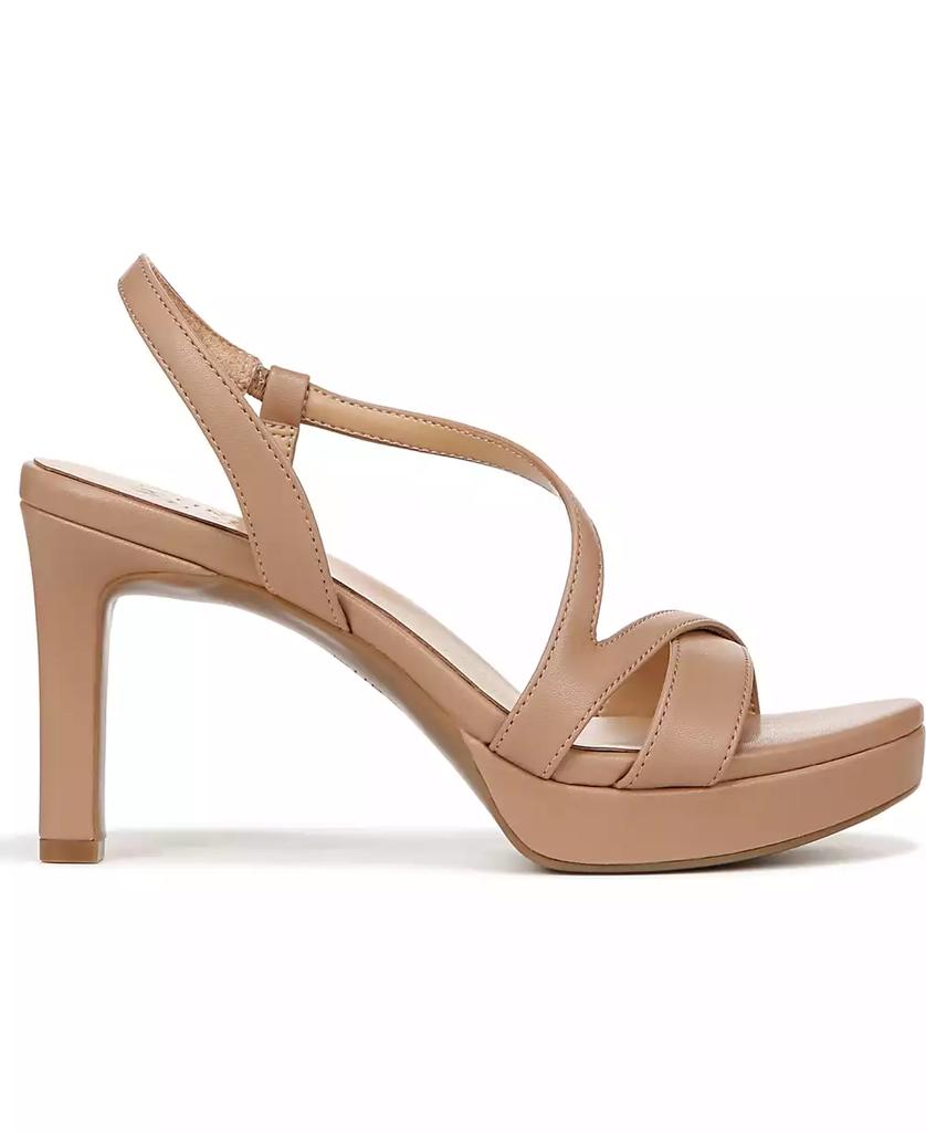 Naturalizer Women's Abby Open Square Toe Platform Dress Sandals