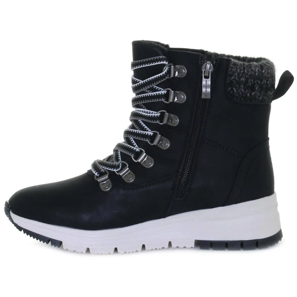 Wanderlust Women
s Deny Waterproof Ankle Boots In Navy 2